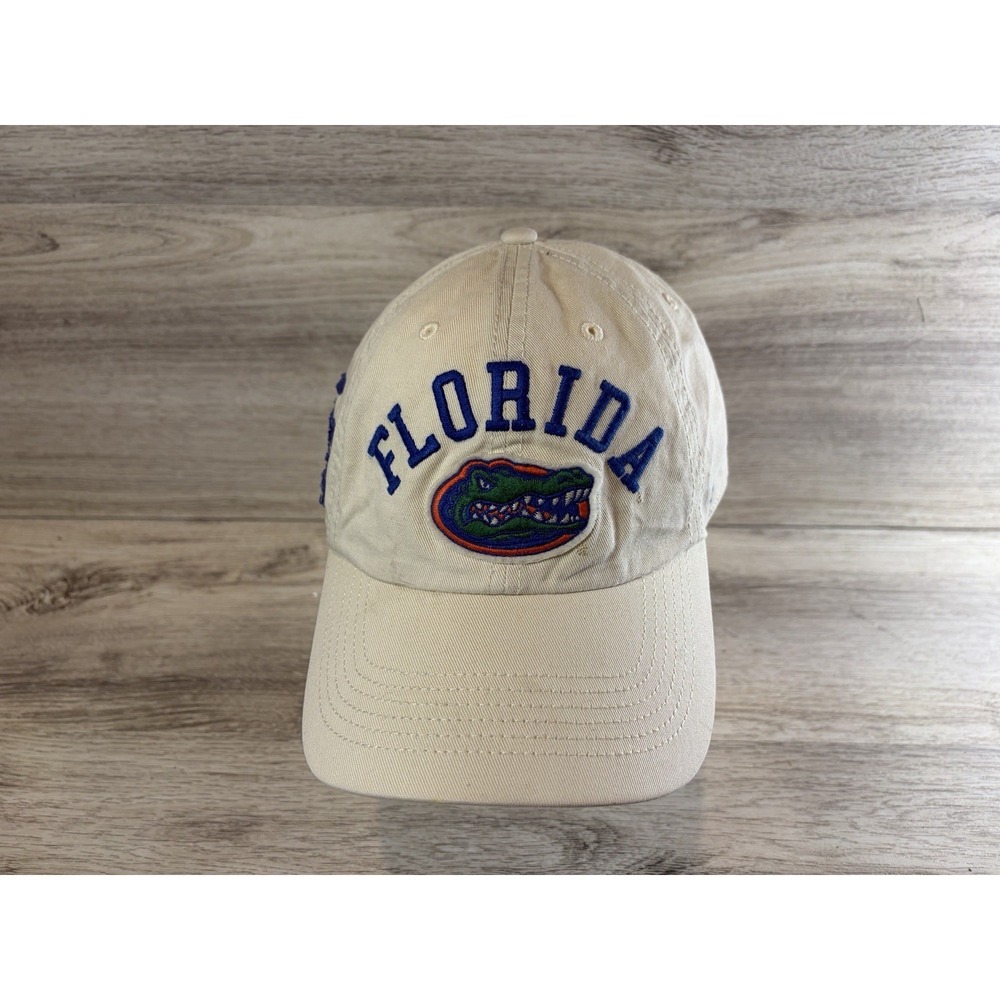 47 Brand‎ Florida Gators Hat Cap Strapback Mens Embroidered Beige Football